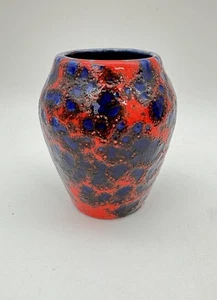 Vase, Vintage, mehrfarbig, 10 cm - Bild 1 von 4
