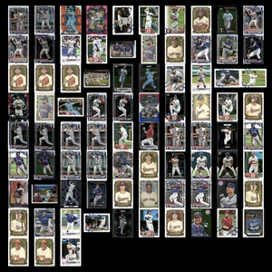 Texas Rangers Lot 83 Cards Refractors,Prizms,Rookies,1sts Topps Panini MLB - Picture 1 of 16