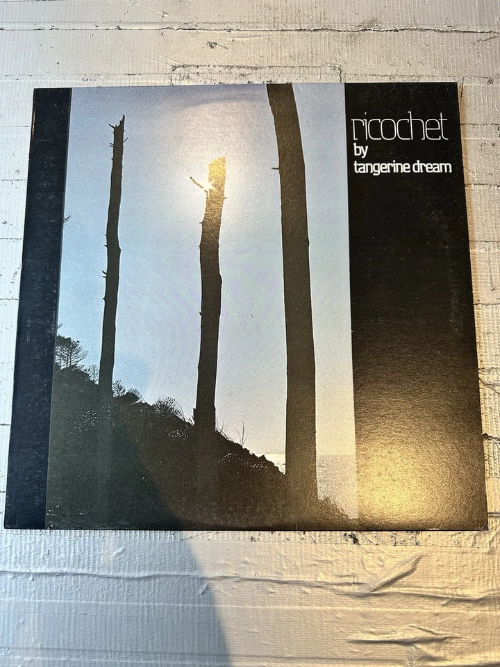 TANGERINE DREAM - RICOCHET / NM UK 12" VINYL LP A4/B1 1st Virgin Label Cover EX  - Image 1 of 4