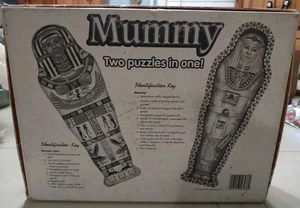 Mummia Puzzle da Pavimento a Forma di Gigante a Due Facce 100 Pezzi Alto 3 Piedi Completo ☑️Indossa - Foto 1 di 4