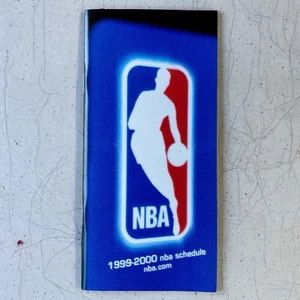 99-00 NBA Season Schedule Booklet Shaquille O'Neal MVP Season - Bild 1 von 6