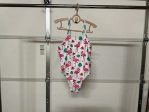 Girls SHEIN Flamingo Swimsuit ~ Size 6 Years - Picture 1 of 1