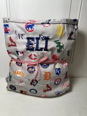 Funda Pottery Barn Kids Anywhere Chair®, MLB™ solo mono Eli leer Foto 1 de 4