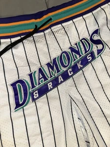 Jordan Craig Diamonds & Racks Basketball Shorts Mens Size XL White/Purple/Green - Picture 1 of 13