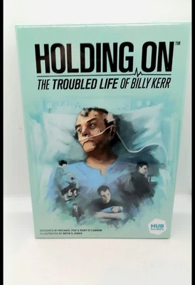HOLDING ON THE TROUBLED LIFE OF BILLY KERR BOARD GAME  2018 BRAND NEW & SEALED - Image 1 of 2