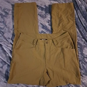 North Face Retrac Pants Men’s Olive Green Size 30x30 Hiking Lightweight Nylon - Picture 1 of 7