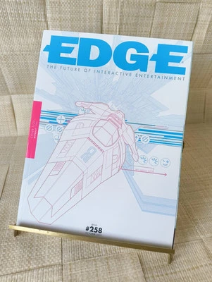 EDGE Magazine Ultra Rare 20th Anniversary Wipeout Cover Issue 258! Like New.  - Image 1 of 4