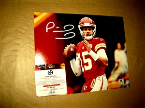 PATRICK MAHOMES HANDSIGNIERT 8X10 mit COA - Bild 1 von 1