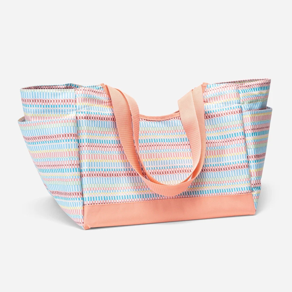 Bolso de Mano Thirty-One Thirtyone 31 Regalos Pick Up and Go - TOTALMENTE NUEVO Multicolor a Rayas Foto 1 de 1