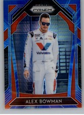 2020 Panini Prizm Blue and Carolina Blue Hyper Nascar Racing Base or Autographs