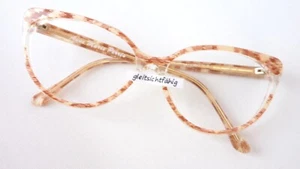 Cateye Fassung Damen Brille Kunststoff Designer AM Perris ausgefallen Grösse L - Picture 1 of 4