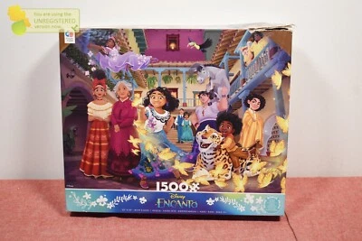 Ceaco Disney Encanto Courtyard 1500 Pc Jigsaw Puzzle (Missing Poster) - Image 1 of 4