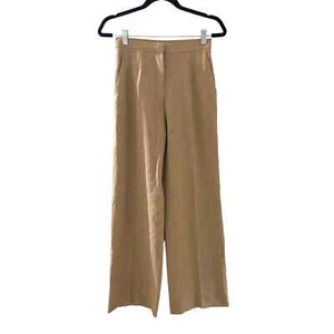 MaxMara Wool Blend Light Brown Dress Pants sz US 6 - Picture 1 of 6