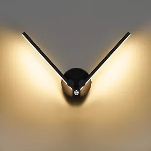 LED Wandlampe mit Schalter Dimmbar Wandleuchte Innen Schwenkarm Beleuchtung 12W - Bild 1 von 13