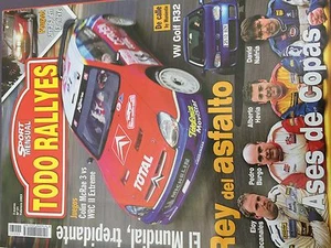 MAGAZINE TODO RALLYES N°31 RALLY WRC MONTECARLO CITROEN ANNEE 2003 98 PAGES - Bild 1 von 1