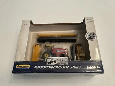 New Holland Speedrower 260 2014 Farm Show 50th Anniversary Ertl 1/64 - Image 1 of 4