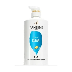 Champú y acondicionador Pantene Pro-V Classic Clean 2 en 1, 27,7 oz - Imagen 1 de 8