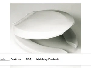 NEW TOTO SC134#01 #162 Commercial Elongated Open-Front Toilet Seat and Lid - Picture 1 of 1