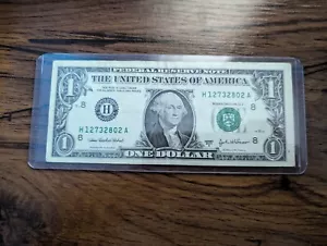 (READ DESCRIPTION) 2003 A $1 Dollar Bill Birthday Note H12732802A - Picture 1 of 2