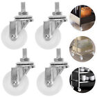 4 Swivel Casters Trolley Replacement Small Cart Wheels-