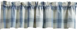 Finestra a quadretti blu Aviary Valance by Park Design - Foto 1 di 1