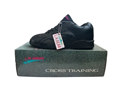 Zapatillas bajas LA Gear Flash Trainer zapatos para mujer talla 6,5 Deadstock nuevas en caja años 80 Foto 1 de 4