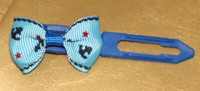 S-2564 Angeldog Hundefellspange Haarschleife fester Halt Haarspange Hund klein