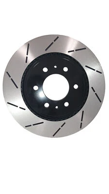 [Front E-Coat Slotted Brake Rotors Ceramic Pads] Fit 2007-2016 GMC Acadia - Image 1 of 4