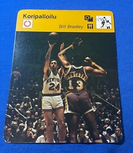 Bill Bradley Sportscaster Finland 1979 with Wilt Chamberlain - Picture 1 of 2