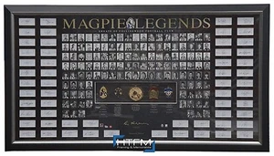 Collingwood Signed 125th Anniversary Official AFL Litho Framed Magpie Legends - Picture 1 of 3