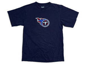 Reebok Tennessee Titans Chris Johnson 28 Jersey T-Shirt Mens Size M
