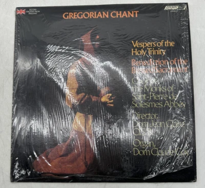 Dom Jean Claire Gregorian Chant London Records OS26431 NM - Image 1 of 4