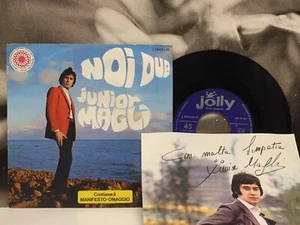Junior Magli - Noi Due / Ayúdame Mamá 7" 45 Revoluciones + Carteles 1969 Jolly J - Imagen 1 de 6