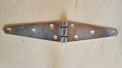 Bisagras de correa de alta resistencia de 5" con casquillos - acero galvanizado - 10 piezas ENVÍO GRATUITO Foto 1 de 4