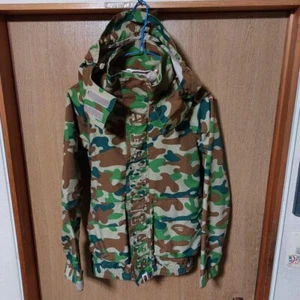 A Bathing Ape Snowboard Jacket Womens Size XXS Genuine Mountain Hoodie From JPN - Picture 1 of 12