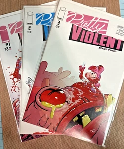 Pretty Violent #1, #2, #3 Image Comics - Picture 1 of 4