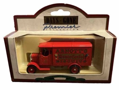 Lledo No 43013 - Premier Model Of A Red Morris Light Truck - ARNOTT'S BISCUITS - Image 1 of 4