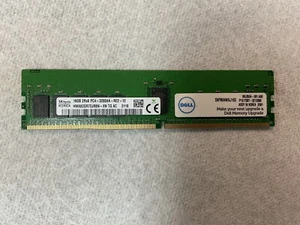 16GB PC4-25600 3200Mhz 2Rx8 ECC RDIMM Dell # SNPM04W6C/16G - Bild 1 von 1