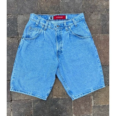 Pantalones cortos vaqueros holgados holgados vintage años 90 Levi's Silvertab para hombre talla 29 Foto 1 de 4