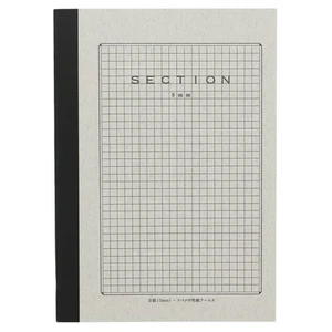 Tsubame Note A5 Grid Notebook 5mm Classic Japan High-Quality Paper New - Picture 1 of 2