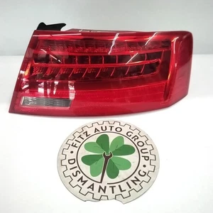 2014 AUDI A5 RIGHT PASSENGER SIDE LED TAILLIGHT ID#8T0945096 OEM - Picture 1 of 16