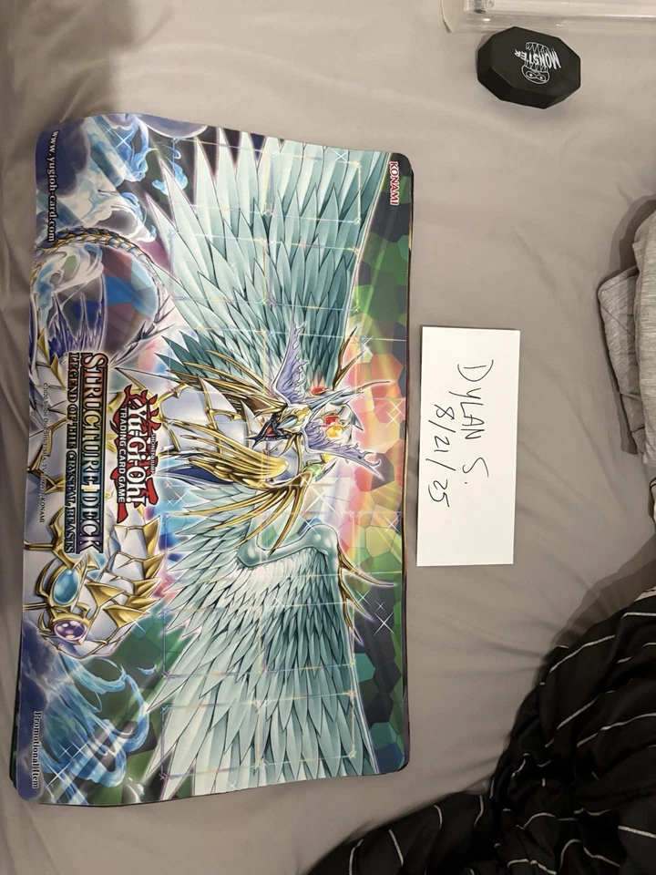 Alfombra de juego de goma Yu-Gi-Oh Legend Of The Crystal Beast Structure Deck Foto 1 de 1