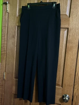 Briggs Women's Black Elastic Comfort Waist Pull On Dress Pants Size 10S - Image 1 of 3