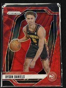 2024-25 Panini Prizm #122 Dyson Daniels Prizms Ruby Wave - Picture 1 of 2