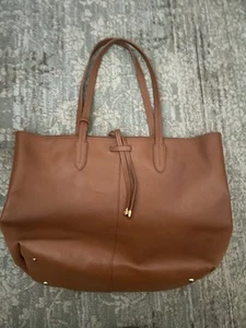 Ralph Lauren Tasche Hangtag Vollnarbenleder Braun - Bild 1 von 7