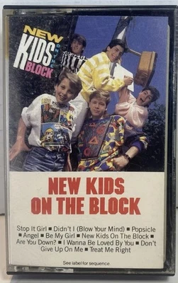 New Kids On The Block Self Titled (1986) Cassette Tape NKOB Colombia Records  - Image 1 of 3