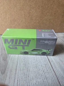 Mini Gt Nissan R35 #437 Liberty Walk LB Works Green rare sealed - Picture 1 of 2