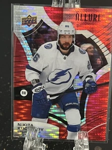 NIKITA KUCHEROV----2021-22 ALLURE----ARCOBALENO ROSSO----TAMPA BAY - Foto 1 di 2