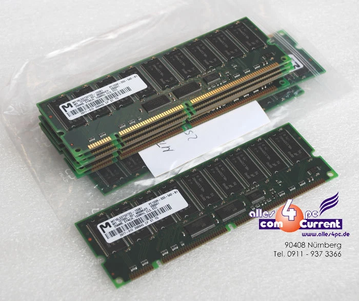 256 MB ECC RAM MEMORY Compaq Proliant DL360 DL380 DL370 127005-031 -S58 - Image 1 of 1