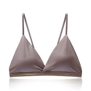 Ice Silk Seamless bra Sexy strapless bikini bra for women 1931 Gray #P